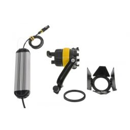 Dedolight 40W LED Tungsten System, Includes Fixture, Barndoors, Dimmer (90V-264V)