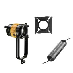 Dedolight 90W LED Daylight System, Includes Fixture, Barndoors, Dimmer (90V-264V)