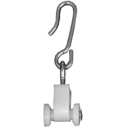 Denny Runners & Hooks for Muslin Track (pk of 15)