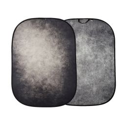 Manfrotto Vintage Collapsible Background 1.5 x 2.1m Smoke/Concrete