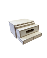 LuxS Half Size Apple Box Set in Natural