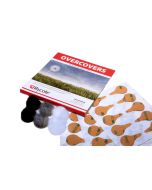 Rycote Overcovers Mixed Colours - 25 Packs x 6 Mixed fur discs/30 Stickies Original
