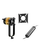 Dedolight 90W LED Daylight System, Includes Fixture, Barndoors, Dimmer (90V-264V)