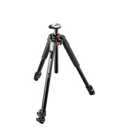 Manfrotto 055 Aluminium 3-section Photo Tripod, with Horizontal Column