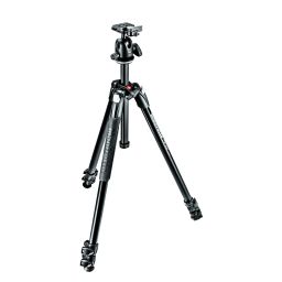 Manfrotto 290 Xtra Aluminium 3-Section Tripod Kit with Ball Head