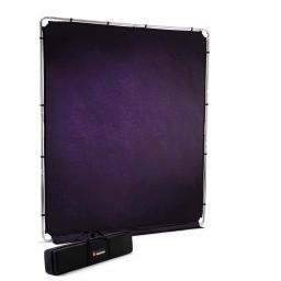 Manfrotto EzyFrame Vintage Background 2 x 2.3m Aubergine