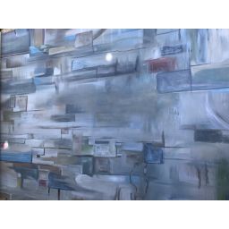 Denny 1.8 x 2.4m Abstract Hand Painted Canvas Backdrop