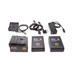 Kino Flo Block/KF21 Double Battery System, 140WHR, 28.8V (2 X Battery)