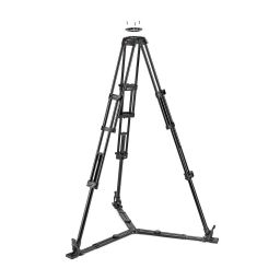 Manfrotto Aluminium Twin GS Video Tripod 100/75mm