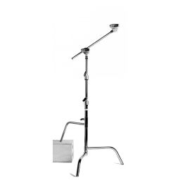 Hollywood 51cm (20") Double Riser Sliding Leg, with Grip Head and Arm MD-756020