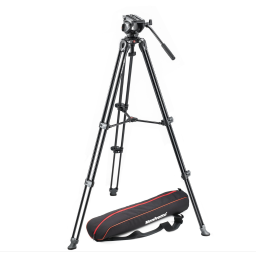 Manfrotto 500 Aluminium Twin Leg Video System