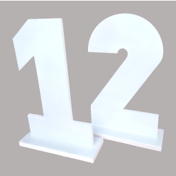 Luxs Large Characters Posing Prop Numbers Letters