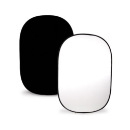 Denny Twist Flex Collapsible Background Black/White 1.8m x 1.5m
