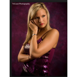 Denny 3m x 3m Crimson Muslin Backdrop