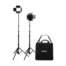 Phottix Kali 50 Bi Colour Studio LED Light Twin Kit with Remote