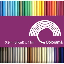 Colorama Off Cut 90cm x 11m Seamless Paper Roll Background