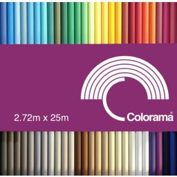 Colorama 2.72m x 25m Seamless Paper Roll Background