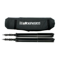 Elinchrom Clip Lock stand x 2 Set and Bag