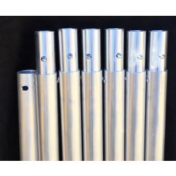 LuxS 7m Extra Wide Background Pole & Bag Set