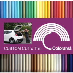 Colorama Custom Width Cut Paper Roll Background x 11m Car Size