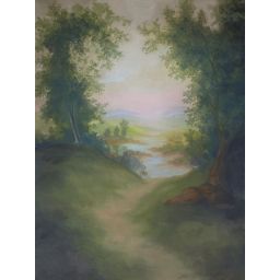 Denny 1.8 x 2.4m Gentle Valley Printed Canvas Backdrop