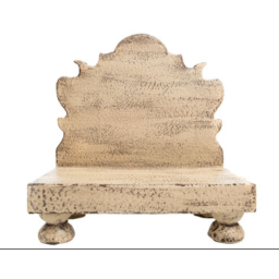 Denny Rustic Stone Baby Bench Photography Prop 