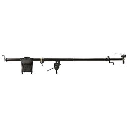 Manfrotto Mega Boom Black, Telescopic with remote pan, tilt and rotate