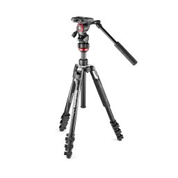 Manfrotto Befree Live Aluminium Tripod Lever, Video Head