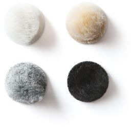 Rycote Overcovers Advanced Fur Discs Only Beige (Bag of 100)