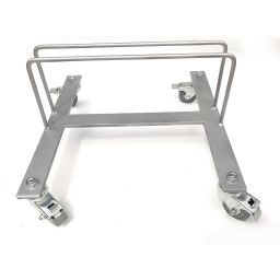 LuxS Heavy Duty PolyBoard Holder Stand with Casters