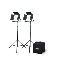 Fovitec 1x Photography & Video Bi-Color 600 XB LED Panel Kit