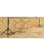 LuxS 4m Wide Background Pole Set