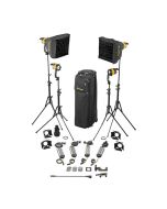 Dedolight DLED4-BI - 4 Light DLED Kit - Bicolor AC (Basic)