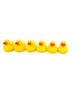 Pack of 4 Small Rubber Ducklings Newborn Baby Prop Duck