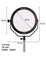 Falcon Eyes 30cm Bi-Color LED Lamp Sophiez