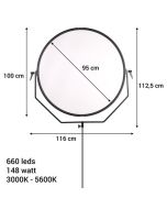 Falcon Eyes 100cm Bi-Color LED Lamp Sophiez 