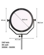 Falcon Eyes 40cm Bi-Color LED Lamp Sophiez