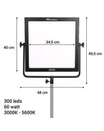 Falcon Eyes 40cm Bi-Color LED Rectangle Lamp Sophiez