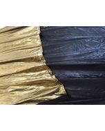 LuxS Metallic Gold on Black Backdrop Curtain 3m x 5m