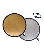 Manfrotto 76cm Collapsible Reflector Silver/Gold