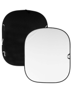 Manfrotto Plain Collapsible Reversible Background 1.8m x 2.1m Black/White
