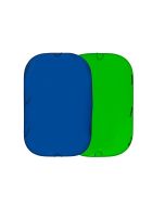 Manfrotto Collapsible Reversible Background 1.8m x 2.1m Chromakey Blue/Green