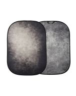 Manfrotto Vintage Collapsible Background 1.5 x 2.1m Smoke/Concrete