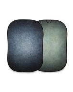 Manfrotto Vintage Collapsible Background 1.5 x 2.1m Ink/Sage